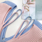 AIDASE  -  Women V-Neck Slim Fit Off Shoulder Pullovers Spring Autumn Hollow Out Backless Knit Sweater Top Slim Sexy Knitwear Top aidase-shop