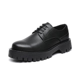 Aidase Men Business Casual Heighten Leather Shoes Male Harajuku Korean Chic Fashion High Quality Platform Wedding Leather Dress Shoes aidase-shop