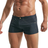 AIDASE  -  2XL Men Seamless Board Shorts Denim Printed Swimwear Boxershorts Trunks Breathable Sports Swimming Shorts Bikini Swimsuits Pants aidase-shop