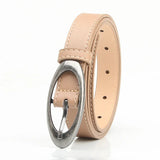 AIDASE  -  Oval Alloy Needle Buckle New Korean Men Belt Decoration Blazer Dress Jeans Simple Versatile Belts Simple 9W426 aidase-shop