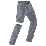 AIDASE  -  Men's Convertible Cargo Pants Casual Detachable Zipper Off Trousers aidase-shop