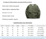 AIDASE  -  New Men's Loose Fit Cotton Jacket Inner Liner No Collar Outdoor Fashionable Outerwear American Military Style Workwear aidase-shop