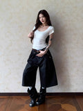 AIDASE  -  Retro Thin Stripe Seven-Foot Pants Men's Loose Casual Pleated Straight Leg Pants for Men And Women Commuter Wide Leg Pants aidase-shop