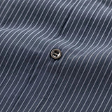 AIDASE  -  Summer New Striped Men Shirt Short Sleeve Loose Comfortable Male Tops Lapel Versatile Casual Fashion Menswear aidase-shop