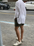 Aidase Summer New Korean Style Breathable Shirt, Casual Loose Cotton Linen Fabric Men's Shirt Thin Coat aidase-shop