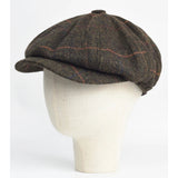 AIDASE  -  Autumn Winter Thick Warm Wool Herringbone Newsboy Cap Men Cabbie Beret Hats Octagonal Hat Detective Hats Retro Driver Flat Caps aidase-shop