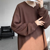 =Aidase High Quality Texture Long Sleeve T shirt For Men Spring Autumn Casual Mens T-shirts Male Tops Classic Clothes Men's T-Shirts aidase-shop