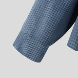 AIDASE  -  Men Jackets Solid Color Corduroy Long Sleeve Button Coats Men Streetwear Spring Autumn Fashion Casual Male Jackets S-5XL aidase-shop
