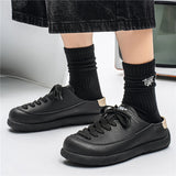 AIDASE  -  Wide Toe Summer Men Half Slippers Breathable Lightweight Mens Casual Shoes Comfortable Walking Sneakers Non-slip Male Flats Lazy aidase-shop