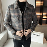Aidase Male Coats Slim Fit High Quality Men's Wool & Blends Jackets Vintage Joker Harajuku Casual Luxury Designer Cheap Clothes Offer aidase-shop