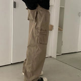 AIDASE  -  New Autumn and Winter Fashion Korean Version Patchwork Retro Workwear Wide Leg Loose and Versatile Handsome Youth Casual Pants aidase-shop