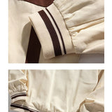 49.39Aidase Retro Bomber Jacket Men Vintage Racing Baseball Jackets Couple Motorcycle High Street Loose Patchwork Coats Spring Autumn aidase-shop