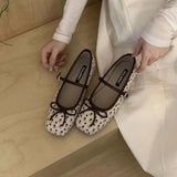 AIDASE  -  New Mary Jane Loafers Women Flat Driving Shoes French Vintage Slip On Non Slip Female Casual Sneakers aidase-shop