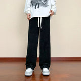 AIDASE  -  Spring Autumn New Style Loose Leisure Pants Loose Bound Foot Cover Meat High Comfortable Breathable Soft Fabric Toned Downpants aidase-shop