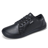 AIDASE  -  Wide Version Barefoot Shoes Lightweight Soft Soled Flat Shoes Suitable for Both Men Women Black Walking Shoes Zapatillas Hombre aidase-shop