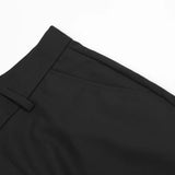 AIDASE  -  American Style New Fashion Men's Solid Color Casual Trendy Simple Basic Loose Flare Trousers Female Bottom Clothes Pants aidase-shop
