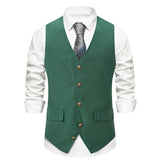 AIDASE  -  Mens Fashion Medieval Retro Casual Suit Vest Big Jackets aidase-shop
