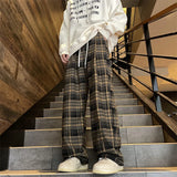 Aidase New Multi-Pocket Cargo Pants Straight Baggy Wide-leg Pants Outerwear Pants Red Fashion Men Jogging Pants Korean Streetwear aidase-shop