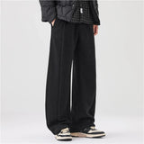 AIDASE  -  Men's Wide Leg Trousers High Waist Relaxed Fit Casual Pants aidase-shop