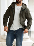 AIDASE  -  A men's hoodie jacket, the latest trend of the year, fashionable and versatile, a must-have for autumn and winter, slim fit, bre aidase-shop