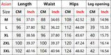 AIDASE  -  Autumn New Men's Sports Sweatpants Trendy Loose Casual Versatile Straight-leg Trousers Solid Color Drawstring Pants 21E7519 aidase-shop