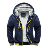 Aidase Men Hoodies Winter Thick Warm Fleece Zipper Men Hoodies Coat Sportwear Male Streetwear Hoodies Sweatshirts Men aidase-shop