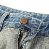 AIDASE  -  Vintage Dirty Jeans Men Streetwear Fashion Hip Hop Loose Casual Wide Leg Denim Baggy Jeans Pants Cityboy Y2k Jeans Trousers aidase-shop