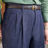 AIDASE  -  High Waist Trousers Pant For Man OfficeTrouser Business Casual Pant British Social Club Outfits Pantalones Hombre Excluding Belt