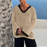 AIDASE  -  Men T Shirt Patchwork Hollow Out See Through Sexy Male Tee Tops Loose V Neck Long Sleeve Fashion Streetwear Men Clothing aidase-shop