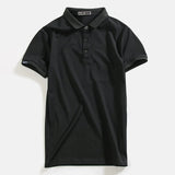 AIDASE  -  Comfort Chest Pocket New Men'S Shirt Shirts For Men Short Sleeve Turn Down Solid Soft Shirt Summer Outfits Ropa Hombre aidase-shop