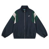 55.69Aidase College Style Varsity Jacket Men Spring Letter Embroidery Bomber Jacket Casual Street Loose Patchwork Zipper Coat Women Couple aidase-shop