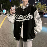 AIDASE  -  Autumn New Men's Baseball Jacket Fashion Baseball Uniform High Street Casual Coat Streetwear Anti-wind Jacket Coat Outwear Tops aidase-shop