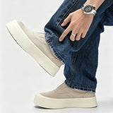AIDASE  -  New Summer Men's Breathable Casual Thick Sole Loafers, Lightweight Non‑Slip Lazy Slip-On Ice Silk Canvas Shoes aidase-shop