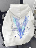 AIDASE  -  American Retro Letter V Graphic Fleece Y2K Hoodies For Men Hip Hop Fashion Oversized Hooded Sweatshirts Streetwear Hoody Clothes aidase-shop