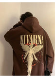 Women's Pullover Winter Printed Y2K American Sweatshirts Hooded Coat Couple Korean Autumn Clothes Streetwear For Men Hoodies aidase-shop