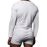 AIDASE  -  Solid Color Tight Jumpsuit Sexy Homewear aidase-shop