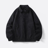 AIDASE  -  Suede Collar Jacket Men's Casual Loose Fit Fashionable Autumn Winter Vintage Trendy Outerwear Versatile Handsome Open Cardigan aidase-shop