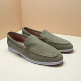 AIDASE  -  Classic Suede Leather Loafers Men Casual Shoes Luxury Brand Mens Breathable Slip on Driving Shoes Moccasins aidase-shop