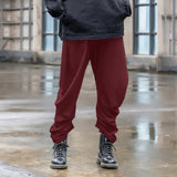 AIDASE  -  Men Irregular Pants Solid Color Joggers Elastic Waist Trousers Men Streetwear INCERUN Loose Fashion Casual Male Long Pants aidase-shop
