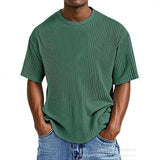 AIDASE  -  New Men's Summer T-shirt Short Sleeve Casual Versatile aidase-shop