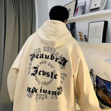 Oversized Men's Hoodies Foaming Printing Autumn Winter Jumpers Fashion Brand Hip Hop Male Hooded Sweatshirts aidase-shop
