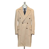 Aidase Winter Men Light Tan Suits Jacket Woolen Coat Double Breasted Buttons Blazer Custom Made Daily Casual Tweed Blends Overcoat aidase-shop