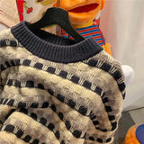 41.87Aidase Korean Street Style Men and Women Trendy Personality Winter New Sweater Couple Round Neck Pullover Loose Casual Top Harajuku Y2k aidase-shop
