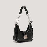 AIDASE  -  Y2K Bags For Women Luxury Designer Handbags And Purses 2023 New In PU Sequined Lock Rivet Decoration Small Underarm Shoulder Bag aidase-shop