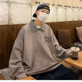 Aidase New Hoodie Sweatshirt For Men Letters Printed Sweatshirt Vintage Streetwear Hip Hop Pullover Hoodies Sweats Unisex Style aidase-shop