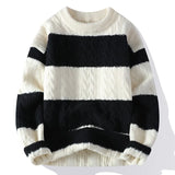 Aidase 2025 New Autumn Winter Korean Slim Pullovers High End Luxury Cashmere Sweater Men Soft Warm Mens Christmas Jumper M-4Xl