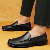 Aidase High Quality Men's Business Leather Shoes Dress Casual Shoes for Men Soft Genuine Leather Fashion Mens Comfortable Oxford Shoes aidase-shop