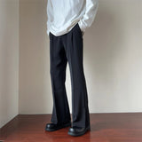 AIDASE  -  Brown Black Suit Pants Men Slim Fit Social Mens Dress Pants Korean Business Casual Pants Mens Office Formal Trousers S-3XL aidase-shop