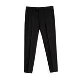 AIDASE  -  Khaki Retro Faionable Woolen Casual Pants Drapey Straight Leg Long Busin Casual Trousers for Autumn Winter aidase-shop