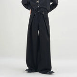 AIDASE  -  New Suit Pants Mens Dress Pants Loose Oversized  Wide Leg Pants Summer Casual Straight Retro Mopping Trousers Formal Trousers